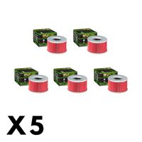 5 Pack Hiflo Oil Filter for Kawasaki KLX230SM/KLX230R 2023