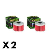 2 Pack Hiflo Oil Filter for Honda TRX420TM1 Fourtrax 2x4 2014-2021