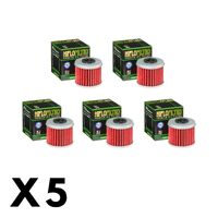 5 Pack Hiflo Oil Filter for Honda TRX450ER 2006-2014