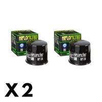 2 Pack Hiflo Oil Filter for Suzuki KingQuad 450AXi 4WD/LT-A450X 2007-2010