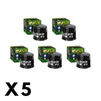 5 Pack Hiflo Oil Filter for Aprilia TUONO V4 Standard 1000 2013