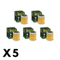 5 Pack Hiflo Oil Filter for Yamaha Raptor 350/YFM350A 2010