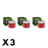 3 Pack Hiflo Oil Filter for KTM 500 Enduro 4T Rotax 1983-1986