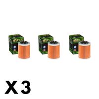 3 Pack Hiflo Oil Filter for Can Am Maverick X3 X DS Turbo 900 2015-2020