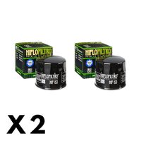 2 Pack Hiflo Oil Filter for Ducati 800 Scrambler Full Throttle 2015-2020