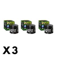 3 Pack Hiflo Oil Filter for Ducati 1000 Monster - S - Dark 2003-2006