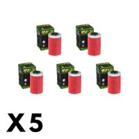 5 Pack Hiflo Oil Filter for KTM 200 Duke 2013-2021