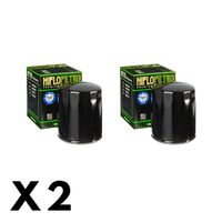 2 Pack Hiflo Oil Filter for Harley 883 Sportster Custom 1999-2010