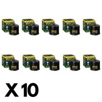 10 Pack Hiflo Oil Filter for Yamaha MT-07 LAMS/MTN660A 2015-2020 (W/Nut)