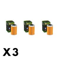 3 Pack Hiflo Oil Filter for Husaberg FE501 2013-2015