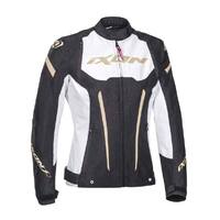 IXON Striker Lady Jacket Black/White/Gold 