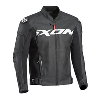 IXON Sparrow Leather Jacket Black/White 