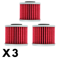 3 Pack K&N Oil Filter for Honda CRF1000L Africa Twin Adv 2018-2019 (KN117)