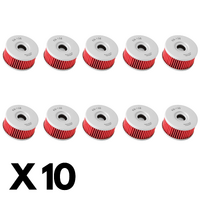 10 Pack K&N Oil Filter for Suzuki DR250F 1984-1987