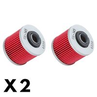 2 Pack K&N Oil Filter for Yamaha TT600 1982-1994