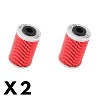 2 Pack K&N Oil Filter for KTM 400 LC4 E 1999-2001 (KN155)