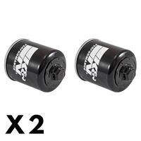 2 Pack K&N Oil Filter for Piaggio/Vespa GTV 250 2006