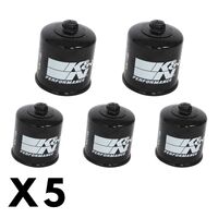 5 Pack K&N Oil Filter for Polaris Sportsman 500 Forest 2012-2013