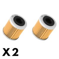 2 Pack K&N Oil Filter for Husqvarna TXC250 2002-2009