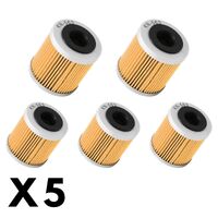 5 Pack K&N Oil Filter for Husqvarna SM530R Motard 2009 (KN563)