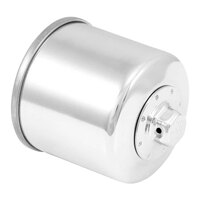 Chrome K&N Oil Filter for Kawasaki Ultra LX 2010-2022