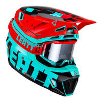 Leatt Helmet/Goggle Combo Kit Moto 7.5 V23 Fuel *** CLEARANCE ***