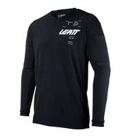 Leatt 24 Jersey Moto 4.5 Windblock Black