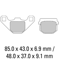 Ferodo Front Brake Pads for TGB 600 BLADE SE 2WD/4WD 2021 (SG)