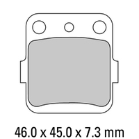 Ferodo Front Brake Pads for Honda TRX420TM (Fourtrax) (2x4) 2007-2013 (SG)