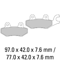 Ferodo Front Brake Pads for Kawasaki Z300 ABS/ER300 2015-2018 (EF)