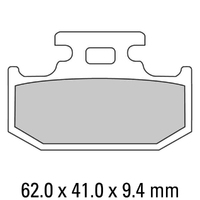 Ferodo Rear Brake Pads for Yamaha DT230 1999-2004 (EF)