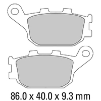 Ferodo Rear Brake Pads for Yamaha FZ6 FAIRED/FZ6-S 2004 (P0)