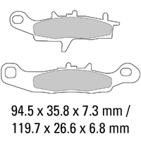 Ferodo Front Brake Pads for Suzuki RM85L 19/16 2005-2023 (SG)