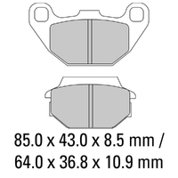 Ferodo Rear Brake Pads for Kawasaki KFX50 2006-2009 (EF)