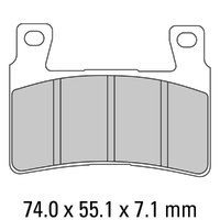 Ferodo Front Brake Pads for Harley 1920 Low Rider El Diablo 117/FXRST 2022 (P0)