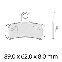 Ferodo Front Brake Pads for Harley 1690 Softail Breakout 103/FXSB 2014 (ST)