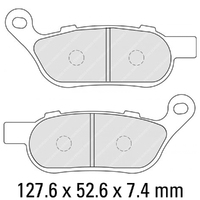 Ferodo Rear Brake Pads for Harley 1584 Softail Custom 96/FXSTC 2007-2010 (ST)