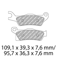 Ferodo Rear Brake Pads for Can Am OUTLANDER 800 R 2012-2013 (SG)