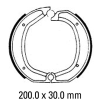 Ferodo Brake Shoes 02-0700-00