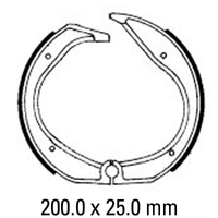 Ferodo Brake Shoes 02-0701-00