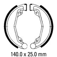 Ferodo Brake Shoes 02-0707-00