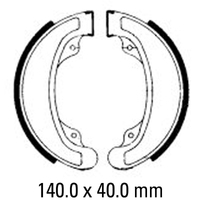 Ferodo Brake Shoes 02-0708-00