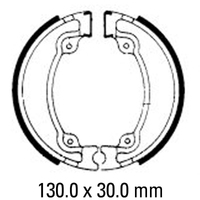 Ferodo Brake Shoes 02-0709-00