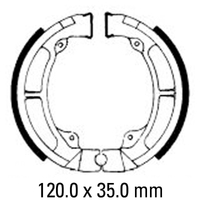 Ferodo Brake Shoes 02-0717-00