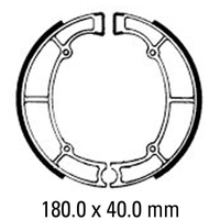 Ferodo Brake Shoes 02-0719-00