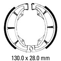 Ferodo Brake Shoes 02-0721-50