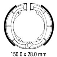 Ferodo Brake Shoes 02-0724-00