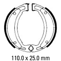 Ferodo Brake Shoes 02-0731-50