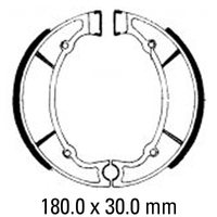 Ferodo Brake Shoes 02-0735-00