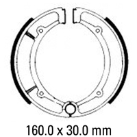 Ferodo Brake Shoes 02-0736-00